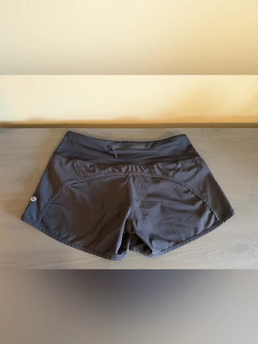 Lululemon Run Times Black Women's Athletic Shorts